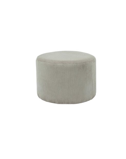 Fever - Pouf gris clair - D.55 cm