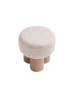 Fever - Pouf noyer/marron - D.50 cm