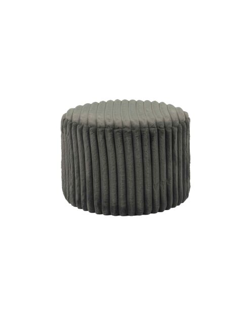 Fever - Pouf gris foncé - D.55 cm