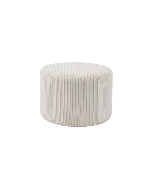 Fever - Pouf beige - D.55 cm