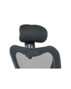 Fever - Schwarzer Bürostuhl mit Netzkopfstütze - 65x60x114 cm