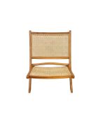 Sit - Chaise pliante Rattan naturelle - 65x83x75cm