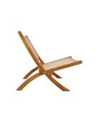 Sit - Chaise pliante Rattan naturelle - 65x83x75cm