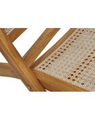 Sit - Chaise pliante Rattan naturelle - 65x83x75cm