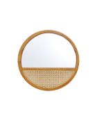 Sit - Miroir Rattan naturel - 60x3x60cm
