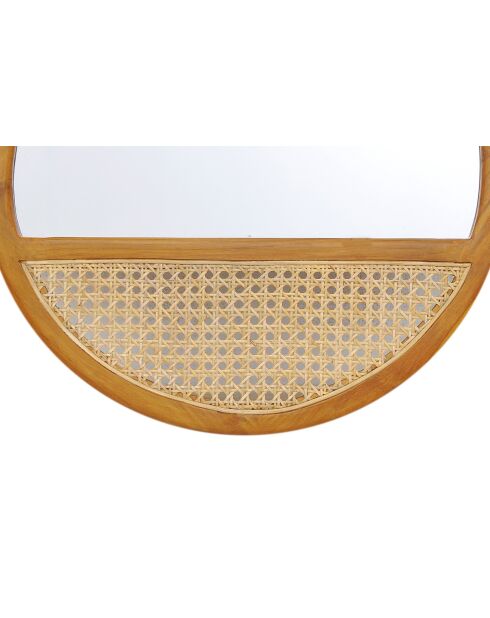 Sit - Miroir Rattan naturel - 60x3x60cm