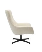 Fever - Poltrona beige in ciniglia - 81x85x103 cm