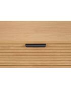 Fever - Mesita de roble natural - 120x60x40 cm