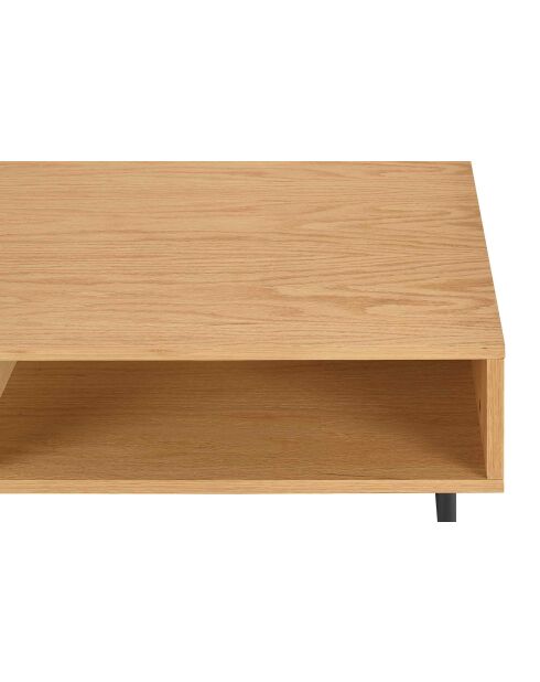 Fever - Tavolino in rovere naturale - 120x60x40 cm