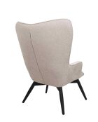 Fever - Poltrona beige in tessuto strutturale - 80x99x92 cm