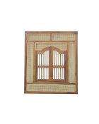 Sit - Miroir Rattan naturel - 80x4x90cm