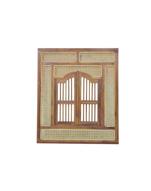 Sit - Miroir Rattan naturel - 80x4x90cm