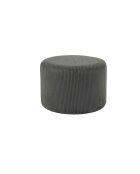 Fever - Pouf grigio scuro - D.55 cm