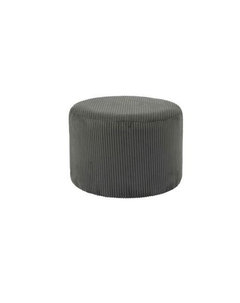 Fever - Pouf gris foncé - D.55 cm