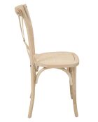 Sit - Lot de 2 chaises naturelles - 48x52x89cm