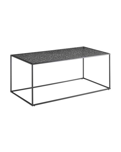 Fever - Mesita negra - 110x55x45 cm