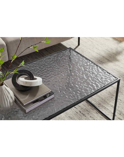 Fever - Mesita negra - 110x55x45 cm