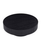 Fever - Mesita negra - D.80 cm