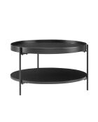 Fever - Mesita negra - D.69 cm