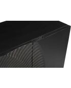 Sit - Credenza Black Smooth nera, oro - 150x38x75cm