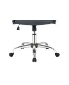 Fever - Chaise de bureau grise avec résille - 62x60x111 cm