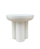 Sit - Table d'appoint Holvik blanc - 50x50x47cm