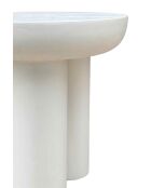 Sit - Table d'appoint Holvik blanc - 50x50x47cm