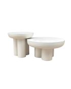 Sit - Table d'appoint Holvik blanc - 50x50x47cm