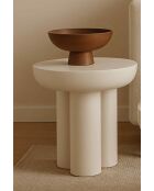 Sit - Table d'appoint Holvik blanc - 50x50x47cm