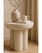 Sit - Table d'appoint Holvik blanc - 50x50x47cm