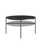 Fever - Mesita negra - D.81 cm