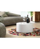 Fever - Ronde witte salontafel - D.60 cm