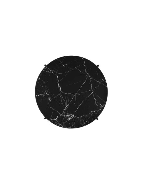 Fever - Mesita negra - 84x84x43 cm