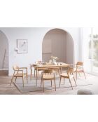 Sit - Table Scandi Blonde naturel - 160x90x75cm