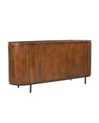 Sit - Buffet Ambra naturel, noir - 170x45x80cm