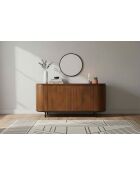 Sit - Buffet Ambra naturel, noir - 170x45x80cm