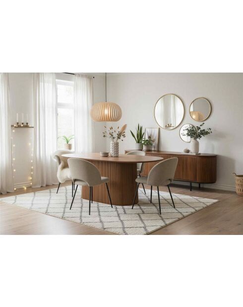 Sit - Table Ambra naturelle - 200x100x76cm