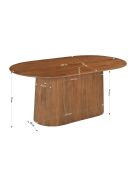 Sit - Table Ambra naturelle - 200x100x76cm