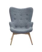 Fever - Fauteuil tressé gris - 80x99x92 cm