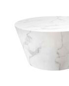 Fever - Mesita blanca - D.80 cm