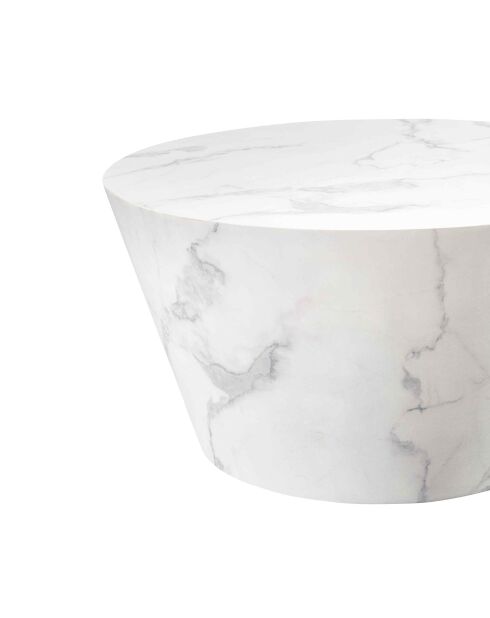 Fever - Witte salontafel - D.80 cm