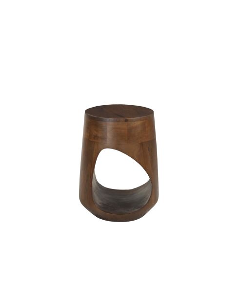 Sit - Table d'appoint Rondura brune - 32x32x46cm