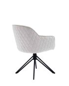 Fever - Sessel mit Wabensteppung, beige - 59x60x83 cm