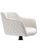 Fever - Sessel mit Wabensteppung, beige - 59x60x83 cm