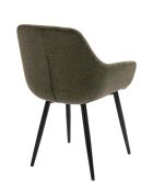 Fever - Set di 2 poltrone verde/nero - 64x59x86 cm