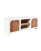 Credenza bassa Sit - Holvik bianca, naturale - 150x40x60cm