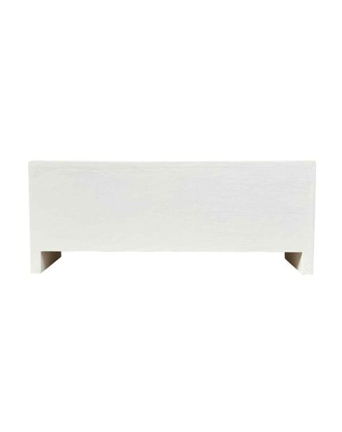 Sit - Buffet bas Holvik blanc, naturel - 150x40x60cm