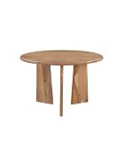 Sit - Table Wave naturel - 120x120x77cm