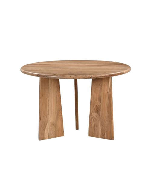 Sit - Table Wave naturel - 120x120x77cm