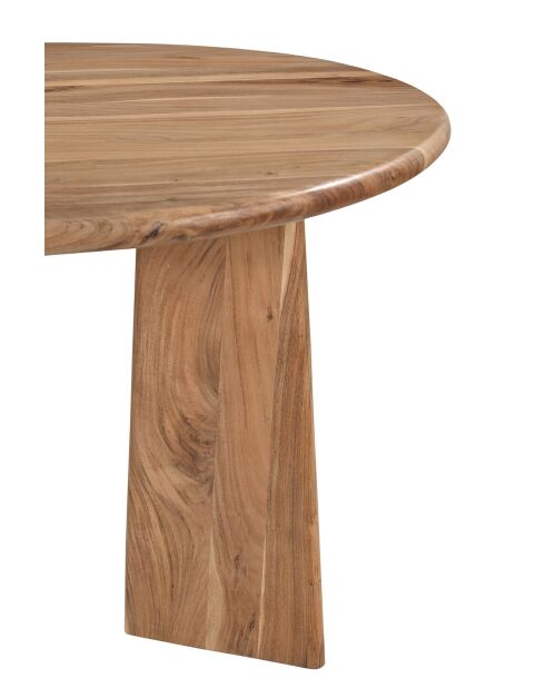 Sit - Table Wave naturel - 120x120x77cm